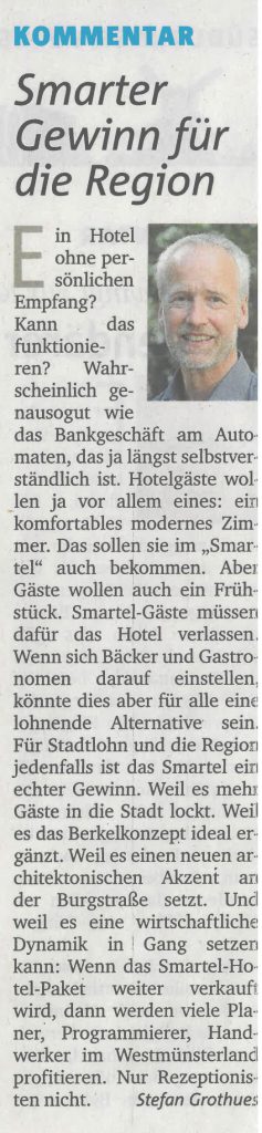 Kommentar Zeitungsartikel 2016 09 10 1