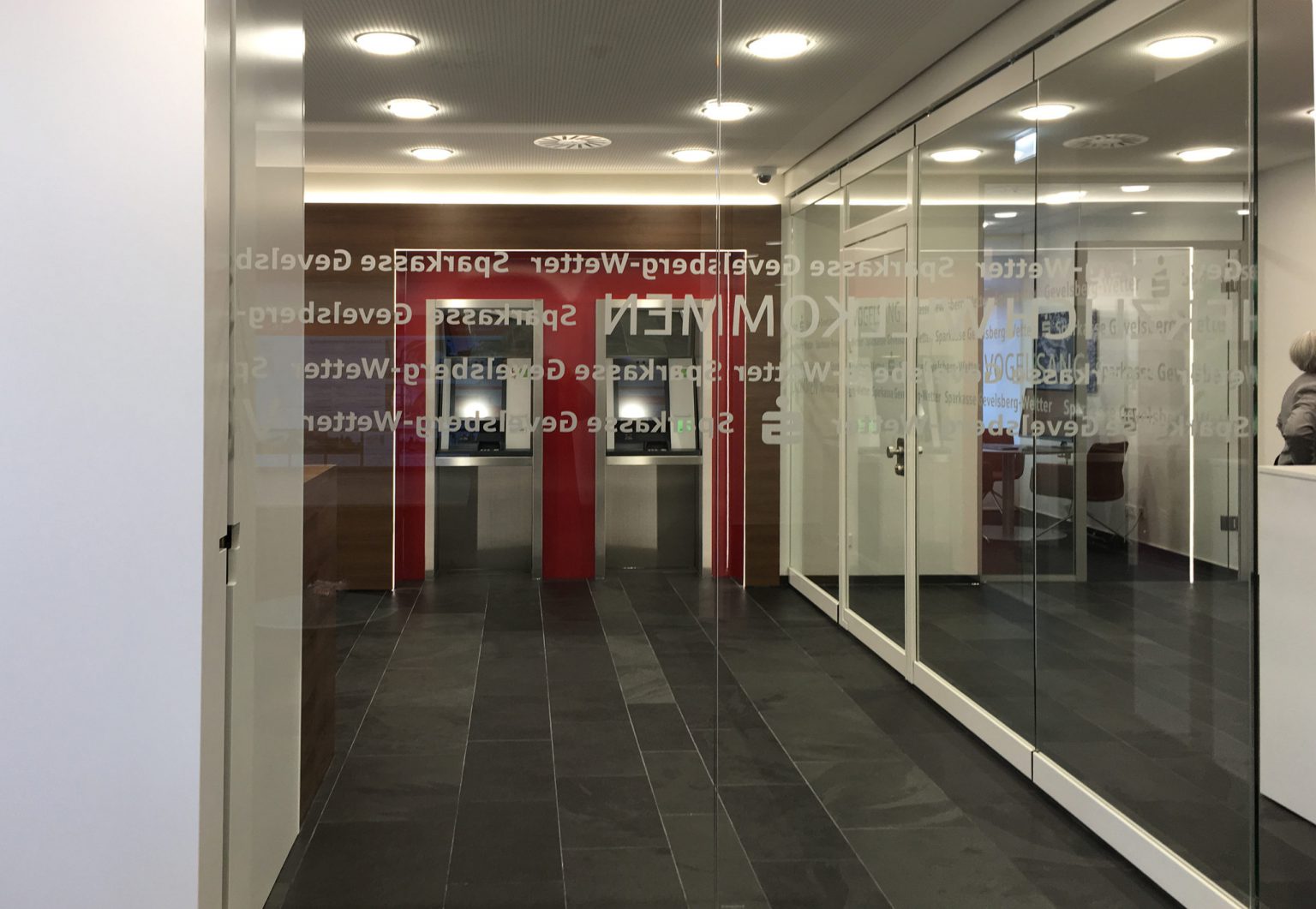 Fertigstellung der Geschäftsstelle der Sparkasse Gevelsberg-Wetter in